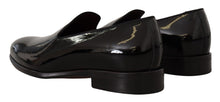 Load image into Gallery viewer, Dolce &amp; Gabbana Elegant Black Patent Leather Loafers
