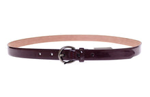 Load image into Gallery viewer, Dolce &amp; Gabbana Purple Leather Logo Cintura Belt
