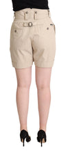 Load image into Gallery viewer, Dolce &amp; Gabbana High-Waisted Beige Cargo Shorts
