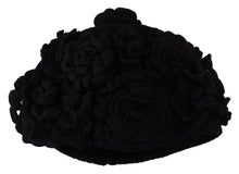 Load image into Gallery viewer, Dolce &amp; Gabbana Elegant Black Virgin Wool Beanie Hat
