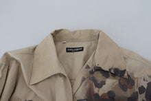 Load image into Gallery viewer, Dolce &amp; Gabbana Beige Cotton Button-Down Casual Shirt
