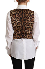 Load image into Gallery viewer, Dolce &amp; Gabbana Elegant Checkered V-Neck Sleeveless Vest Top
