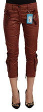 Load image into Gallery viewer, Just Cavalli Elegant Cropped Mid Waist Cotton Pants
