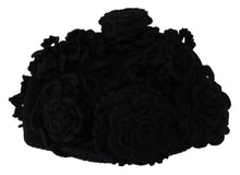 Load image into Gallery viewer, Dolce &amp; Gabbana Elegant Black Virgin Wool Beanie Hat
