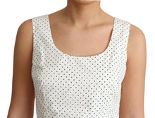 Load image into Gallery viewer, Dolce &amp; Gabbana Elegant Sleeveless A-Line Polka Dotted Dress
