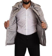 Load image into Gallery viewer, Dolce &amp; Gabbana Elegant Lightweight Gray Windbreaker Jacket
