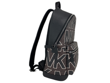 Load image into Gallery viewer, Michael Kors Cooper Large Brown Signature PVC Graphic Logo Backpack Bookbag Bag
