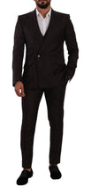 Load image into Gallery viewer, Dolce &amp; Gabbana Elegant Purple Wool 3-Piece Men&#39;s Suit
