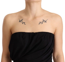 Load image into Gallery viewer, Dolce &amp; Gabbana Elegant Strapless Silk Midi Dress
