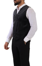 Load image into Gallery viewer, Dolce &amp; Gabbana Elegant Grey Double-Breasted Dress Vest
