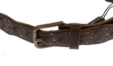 Load image into Gallery viewer, Dolce &amp; Gabbana Elegant Leather-Cotton Fusion Men&#39;s Belt
