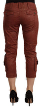 Load image into Gallery viewer, Just Cavalli Elegant Cropped Mid Waist Cotton Pants
