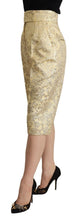 Load image into Gallery viewer, Dolce &amp; Gabbana Elegant Beige High-Waisted Cropped Pants
