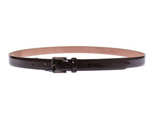 Load image into Gallery viewer, Dolce &amp; Gabbana Brown Leather Logo Belt Cintura Belt
