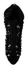 Load image into Gallery viewer, Dolce &amp; Gabbana Embellished Crystal Short Boots
