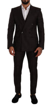 Load image into Gallery viewer, Dolce &amp; Gabbana Elegant Purple Wool 3-Piece Men&#39;s Suit
