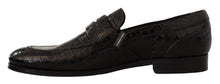 Load image into Gallery viewer, Dolce &amp; Gabbana Elegant Crocodile Leather Moccasin Shoes
