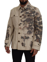 Load image into Gallery viewer, Dolce &amp; Gabbana Elegant Beige Cotton Button-Down Shirt
