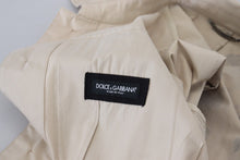 Load image into Gallery viewer, Dolce &amp; Gabbana Elegant Beige Cotton Button-Down Shirt
