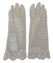 Load image into Gallery viewer, Dolce &amp; Gabbana Chic White Wrist Length Gloves
