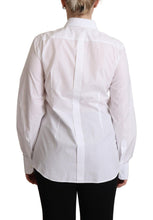 Load image into Gallery viewer, Dolce &amp; Gabbana Elegant White Poplin Dress Shirt
