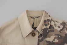 Load image into Gallery viewer, Dolce &amp; Gabbana Elegant Beige Cotton Button-Down Shirt
