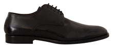 Load image into Gallery viewer, Dolce &amp; Gabbana Black Leather Lace Up Formal Derby Shoes
