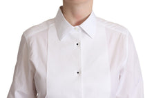 Load image into Gallery viewer, Dolce &amp; Gabbana Elegant White Poplin Dress Shirt
