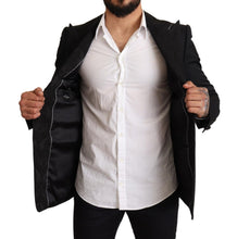 Load image into Gallery viewer, Dolce &amp; Gabbana Elegant Black Slim Fit Blazer Jacket
