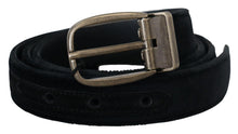 Load image into Gallery viewer, Dolce &amp; Gabbana Elegant Black Leather Belt
