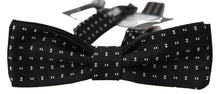 Load image into Gallery viewer, Dolce &amp; Gabbana Elegant Black Silk Bow Tie
