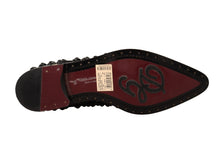 Load image into Gallery viewer, Dolce &amp; Gabbana Elegant Gros Grain Lace-Up Jeweled Flats
