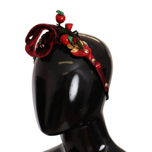 Load image into Gallery viewer, Dolce &amp; Gabbana Exquisite Berry Crystal Embellished Diadem
