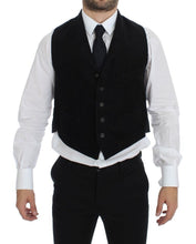 Load image into Gallery viewer, Dolce &amp; Gabbana Black Manchester Single Breasted Vest
