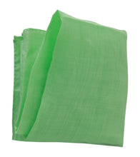 Load image into Gallery viewer, Versace Apple Green Linen Square Foulard Head Wrap Scarf
