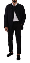 Load image into Gallery viewer, Dolce &amp; Gabbana Elegant Dark Grey Alpaca Blend Jacket

