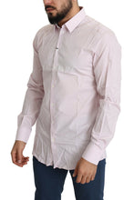 Load image into Gallery viewer, Dolce &amp; Gabbana Light Pink Cotton Formal GOLD Dress Shirt
