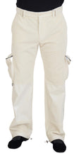 Load image into Gallery viewer, Dolce &amp; Gabbana Elegant Off White Cotton Blend Pants
