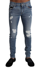 Load image into Gallery viewer, Dolce &amp; Gabbana Elegant Light Blue Skinny Denim Pants
