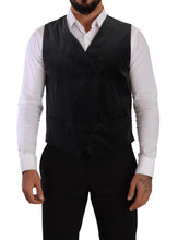 Load image into Gallery viewer, Dolce &amp; Gabbana Elegant Grey Double-Breasted Dress Vest
