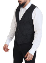 Load image into Gallery viewer, Dolce &amp; Gabbana Elegant Black Martini Suit Jacket &amp; Vest Ensemble
