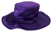 Load image into Gallery viewer, Dolce &amp; Gabbana Elegant Purple Silk Top Hat
