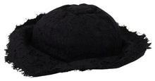 Load image into Gallery viewer, Dolce &amp; Gabbana Elegant Sun-Ready Black Designer Hat
