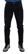 Load image into Gallery viewer, Dolce &amp; Gabbana Elegant Slim Fit Skinny Jeans in Dark Blue
