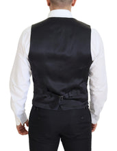 Load image into Gallery viewer, Dolce &amp; Gabbana Elegant Black Martini Suit Jacket &amp; Vest Ensemble
