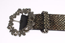 Load image into Gallery viewer, Dolce &amp; Gabbana Swarovski Crystal Sequined Waist Belt
