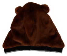 Load image into Gallery viewer, Dolce &amp; Gabbana Elegant Whole Head Hat in Refined Brown Hue
