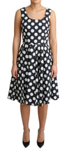 Load image into Gallery viewer, Dolce &amp; Gabbana Polka Dot Sleeveless A-Line Dress
