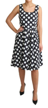 Load image into Gallery viewer, Dolce &amp; Gabbana Polka Dot Sleeveless A-Line Dress
