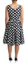Load image into Gallery viewer, Dolce &amp; Gabbana Polka Dot Sleeveless A-Line Dress
